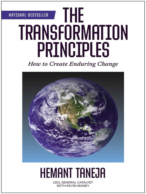 Title details for The Transformation Principles by Hemant Taneja - Available